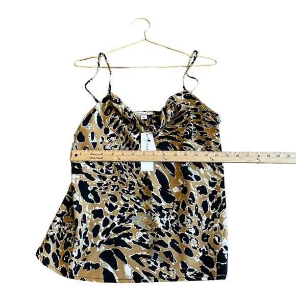 Topshop leopard dressy tank size 6 new with tag - Picture 2 of 5